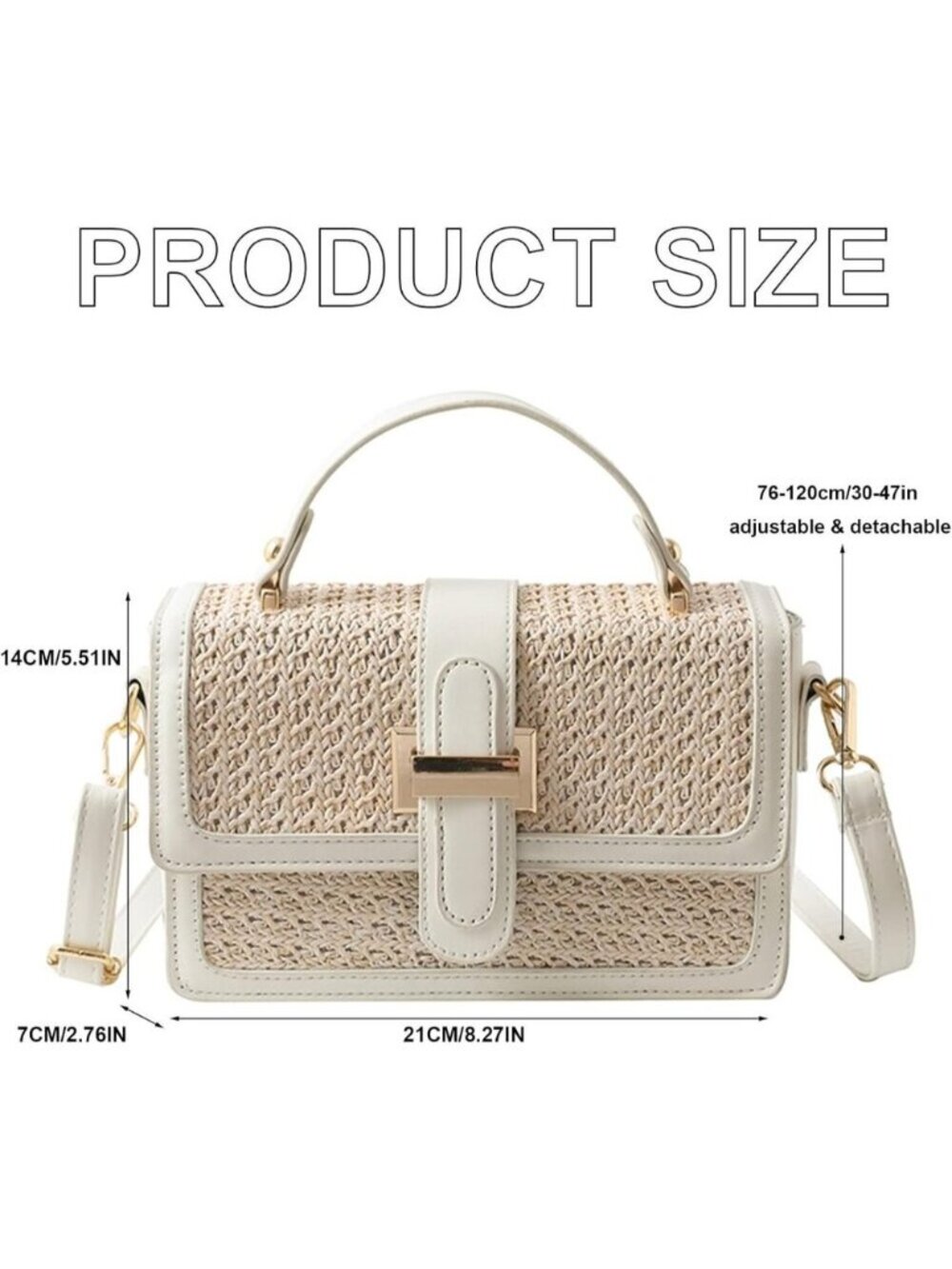 Crossbody Bags for Women, Trendy Purses and Handbags Shoulder Clutch Bag - Picture 6 of 7